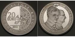 1 Euro Belgio Argento 
