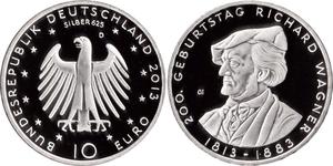 1 Euro Repubblica Federale di Germania (1990 - ) Argento 