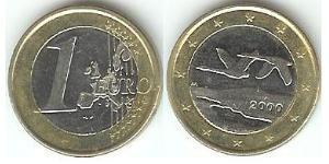 1 Euro Finlande (1917 - ) Bilame 