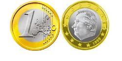 1 Euro Belgien Bimetall Albert II