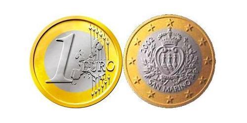1 Euro San Marino (301 - ) Bimetall 