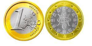 1 Euro 葡萄牙 銅/镍 