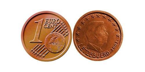 1 Eurocent Lussemburgo Rame/Acciaio 