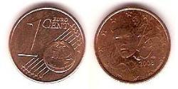 1 Eurocent French Fifth Republic (1958 - ) Steel/Copper 