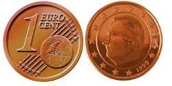 1 Eurocent 比利时 Steel/銅 阿尔贝二世 (比利时)