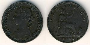 1 Farthing United Kingdom of Great Britain and Ireland (1801-1922) Bronze Victoria (1819 - 1901)