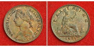 1 Farthing United Kingdom of Great Britain and Ireland (1801-1922) Bronze Victoria (1819 - 1901)