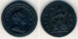 1 Farthing Reino Unido Cobre 