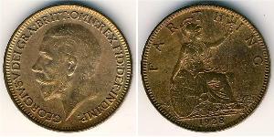1 Farthing United Kingdom of Great Britain and Ireland (1801-1922) Copper George V of the United Kingdom (1865-1936)