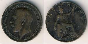 1 Farthing United Kingdom of Great Britain and Ireland (1801-1922) Copper George V of the United Kingdom (1865-1936)