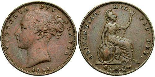 1 Farthing Royaume-Uni de Grande-Bretagne et d