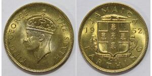 1 Farthing Jamaica (1962 - ) Níquel 