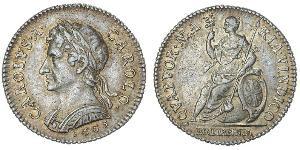 1 Farthing Reino de Inglaterra (927-1649,1660-1707) Plata Carlos II (1630-1685)