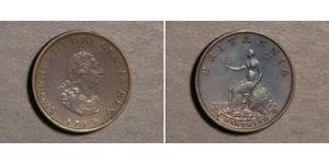 1 Farthing Regno Unito di Gran Bretagna (1707-1801) Rame Giorgio III (1738-1820)