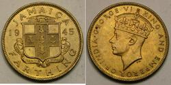 1 Farthing 牙买加 镍 