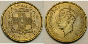 1 Farthing 牙买加 镍 