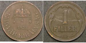 1 Filler Hungary (1989 - ) Bronze 