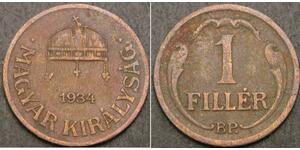 1 Filler Ungheria (1989 - ) Bronzo 