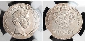 1 Fiorino Italie / Italian city-states Argent 