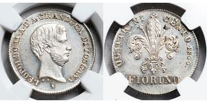 1 Fiorino Italian city-states / Італія Срібло 