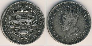 1 Florin Ôstralie (1788 - 1939) Argent George V (1865-1936)