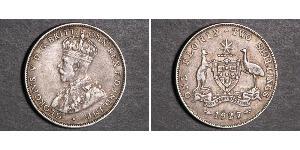1 Florin Australia (1939 - ) Argento Giorgio V (1865-1936)