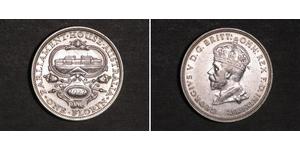 1 Florin Australia (1788 - 1939) Plata Jorge V (1865-1936)