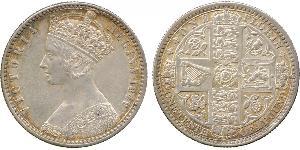 1 Florin Reino Unido de Gran Bretaña e Irlanda (1801-1922) Plata Victoria (1819 - 1901)
