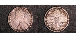 1 Florin Reino Unido de Gran Bretaña e Irlanda (1801-1922) Plata Victoria (1819 - 1901)