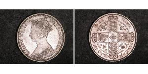 1 Florin Vereinigtes Königreich von Großbritannien und Irland (1801-1922) Silber Victoria (1819 - 1901)