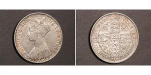 1 Florin Vereinigtes Königreich von Großbritannien und Irland (1801-1922) Silber Victoria (1819 - 1901)