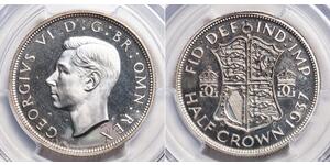 1 Florin United Kingdom (1922-) Silver George VI (1895-1952)