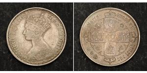 1 Florin United Kingdom of Great Britain and Ireland (1801-1922) Silver Victoria (1819 - 1901)