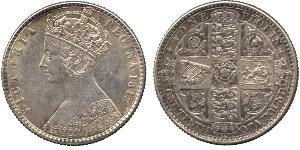 1 Florin United Kingdom of Great Britain and Ireland (1801-1922) Silver Victoria (1819 - 1901)