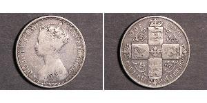 1 Florin United Kingdom of Great Britain and Ireland (1801-1922) Silver Victoria (1819 - 1901)