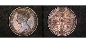 1 Florin United Kingdom of Great Britain and Ireland (1801-1922) Silver Victoria (1819 - 1901)