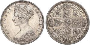 1 Florin United Kingdom of Great Britain and Ireland (1801-1922) Silver Victoria (1819 - 1901)