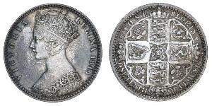 1 Florin United Kingdom of Great Britain and Ireland (1801-1922) Silver Victoria (1819 - 1901)