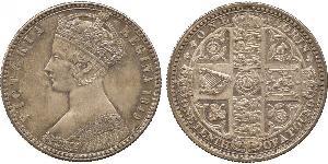 1 Florin United Kingdom of Great Britain and Ireland (1801-1922) Silver Victoria (1819 - 1901)
