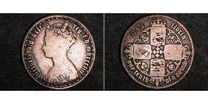 1 Florin United Kingdom of Great Britain and Ireland (1801-1922) Silver Victoria (1819 - 1901)