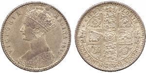 1 Florin United Kingdom of Great Britain and Ireland (1801-1922) Silver Victoria (1819 - 1901)