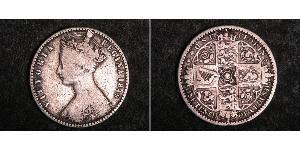 1 Florin United Kingdom of Great Britain and Ireland (1801-1922) Silver Victoria (1819 - 1901)