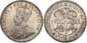 1 Florin 南非 (1910 - ) 銀 乔治五世  (1865-1936)