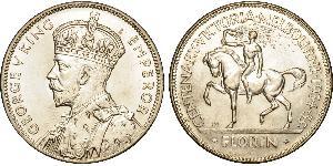 1 Florin 澳大利亚 銀 乔治五世  (1865-1936)