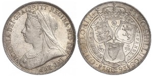 1 Florin / 2 Shilling United Kingdom of Great Britain and Ireland (1801-1922) Silver Victoria (1819 - 1901)