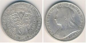1 Florin / 2 Shilling United Kingdom of Great Britain and Ireland (1801-1922) Silver Victoria (1819 - 1901)