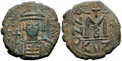 1 Follis Imperio bizantino (330-1453) Bronce Heraclio (575-641)
