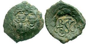 1 Follis Imperio bizantino (330-1453) Bronce Heraclio (575-641)