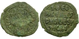 1 Follis Imperio bizantino (330-1453) Bronce Teófilo (813-842)