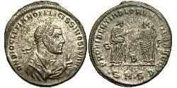 1 Follis Imperio romano (27BC-395) Bronce Diocleciano (244-311)